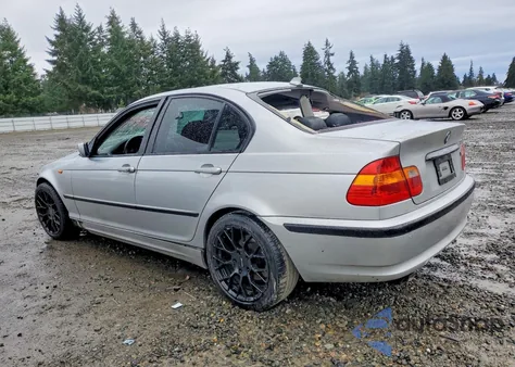 2004 BMW 325 I z USA, uszkodzony, nr VIN WBAET37434NJ46650